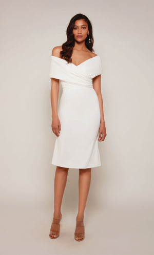 UNK-70023. Short, Off The Shoulder, Straight image 2