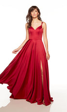 UNK-1749. Long, Sweetheart Neckline, A-line image 0