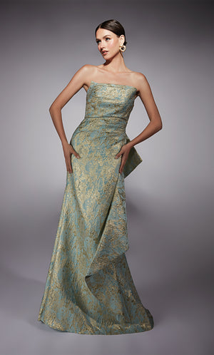 UNK-27750. Long, Off The Shoulder, Fit N Flare image 2