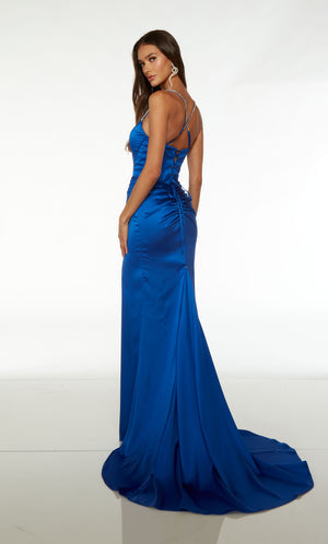 UNK-61522. Long, Square Neckline, Straight image 4