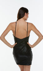 UNK-4532. Short, V-neck, Straight, V Shaped Back image 9