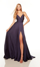 UNK-61460. Long, V Neck, Flowy, Strappy Back image 7