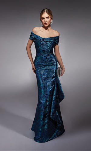 UNK-27737. Long, Off The Shoulder, Straight image 2