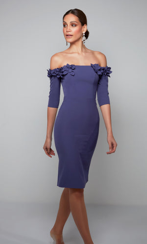 UNK-70003. Short, Off The Shoulder, Straight image 4