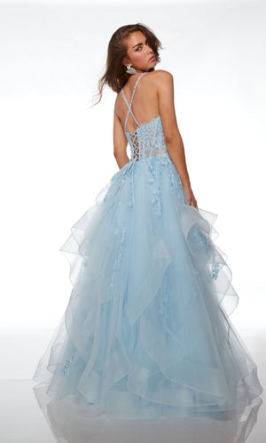 UNK-61094. Corset Dress, Sweetheart Neckline, Ballgown image 7