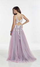 UNK-60894. Long, Plunging Neckline, A-line image 7
