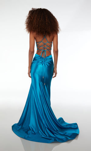 UNK-61674. Long, Plunging Neckline, Mermaid image 7