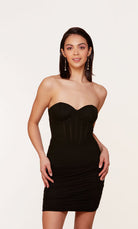 UNK-4727. Short, Sweetheart Neckline, Straight image 0