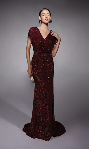 UNK-27708. Long, V-neck, Straight, V Shaped Back image 4