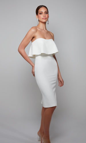 UNK-70002. Short, Strapless, Straight, Closed Back image 2