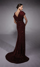 UNK-27708. Long, V-neck, Straight, V Shaped Back image 3