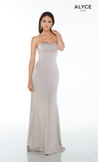 UNK-27105. Long, Scoop Neck, Straight image 1