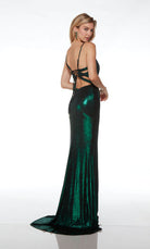 UNK-61499. Long, Plunging Neckline, Straight, Open Back image 5