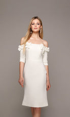 UNK-70003. Short, Off The Shoulder, Straight image 3
