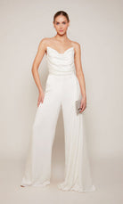 UNK-70050. Long, Strapless, Jumpsuit, Closed Back image 6