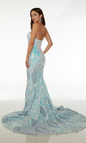 UNK-61648. Long, Strapless Neckline, Mermaid image 1