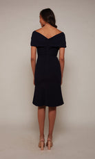 UNK-70023. Short, Off The Shoulder, Straight image 4