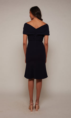 UNK-70023. Short, Off The Shoulder, Straight image 4
