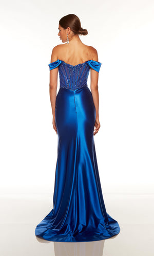 UNK-61471. Long, Off The Shoulder, Straight image 1