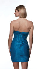 UNK-4921. Short, Sweetheart Neckline, Straight image 8