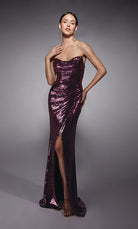 UNK-27704. Long, Strapless, Straight, Closed Back image 2