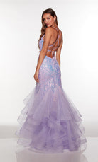 UNK-61404. Long, V Neck, Mermaid, Strappy Back image 1