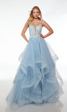 UNK-61543. Long, Plunging Neckline, Ballgown image 2