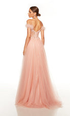UNK-61328. Long, Off The Shoulder, Flowy, Open Back image 4