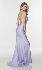 UNK-61172. Long Sexy Dresses, Cowl Neck, Straight image 1