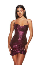 UNK-4848. Short, Sweetheart Neckline, Straight image 0