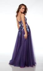 UNK-61673. Long, Plunging Neckline, Ballgown image 1