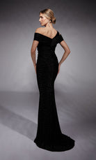UNK-27709. Long, One Shoulder, Straight, Closed Back image 1