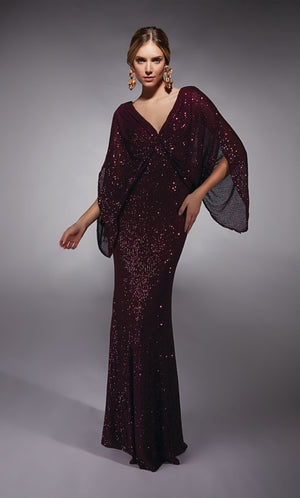 UNK-27703. Long, V-neck, Straight, V Shaped Back image 0