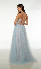 UNK-61635. Long, Square Neckline, Ballgown image 1