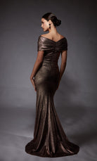 UNK-27666. Long, Off The Shoulder, Straight image 1