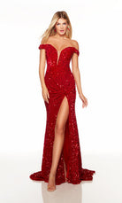 UNK-61343. Long, Off The Shoulder, Straight image 0