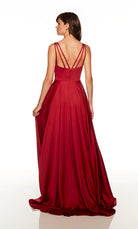 UNK-1749. Long, Sweetheart Neckline, A-line image 1