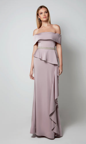 UNK-27563. Long, Off The Shoulder, Straight image 0