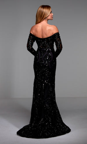 UNK-27544. Long Sexy Dresses, Off The Shoulder, Fit N Flare image 6