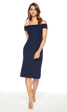 UNK-27343. Short Off The Shoulder Cocktail Dress, Off The Shoulder, Straight image 0