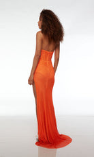 UNK-61717. Long, Strapless Neckline, Straight image 3