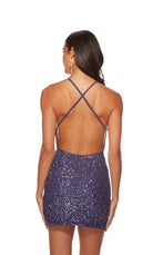 UNK-84000. Short, V Neckline, Straight, Strappy Back image 11