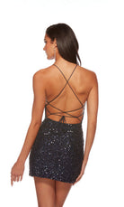 UNK-84002. Short, Scooped Neckline, Straight image 9