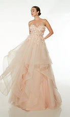UNK-61532. Long, Off The Shoulder, Ballgown image 2