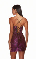 UNK-4859. Short, Plunging Neckline, Straight image 1