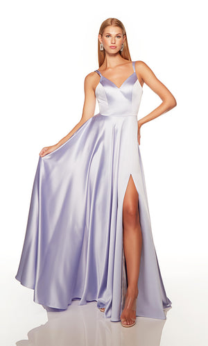 UNK-1749. Long, Sweetheart Neckline, A-line image 3