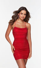 UNK-4570. Short, Square Neckline, Straight image 14