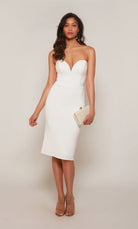 UNK-70048. Short, Sweetheart Neckline, Straight image 0