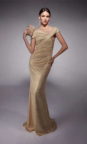 UNK-27762. Long, V-neck, Straight, Closed Back image 2