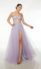 UNK-61654. Long, Sweetheart Neckline, A-line image 2
